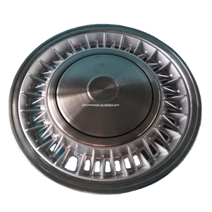 SEIKOSHOWA 14'' 304 Stainless Steel Polished Wheel Cover OEM 42621-26160 for HIACE 2004-2012