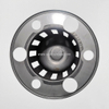 17inch Polished Stainless Steel Dually Wheel Simulators, Bolt on Wheel Cover , 6 Lug Hubcaps with Installation Tool